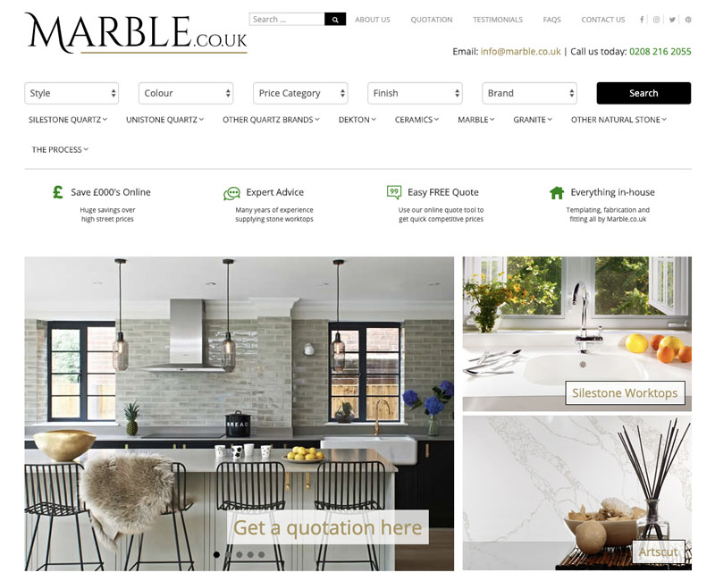 Marble.co.uk - Stone Store