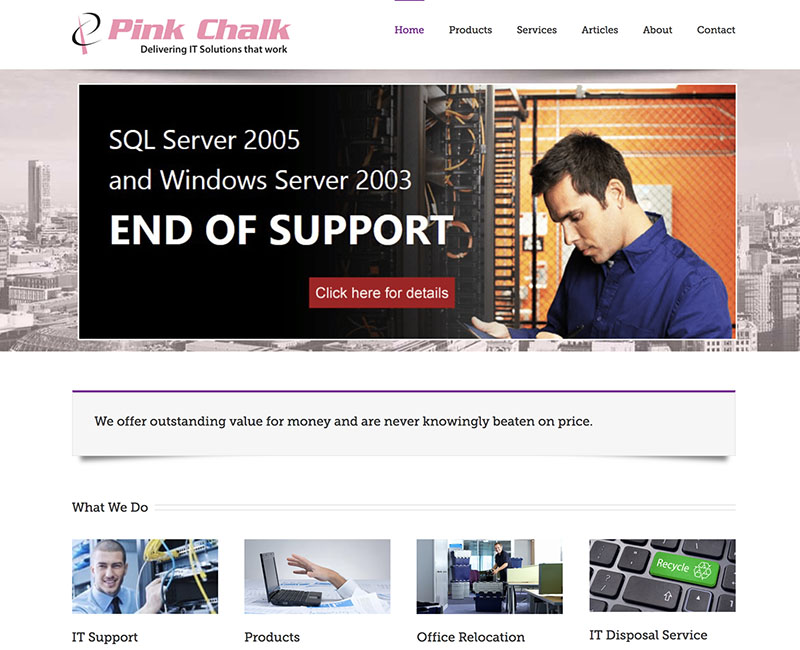 Pink Chalk - IT Solutions